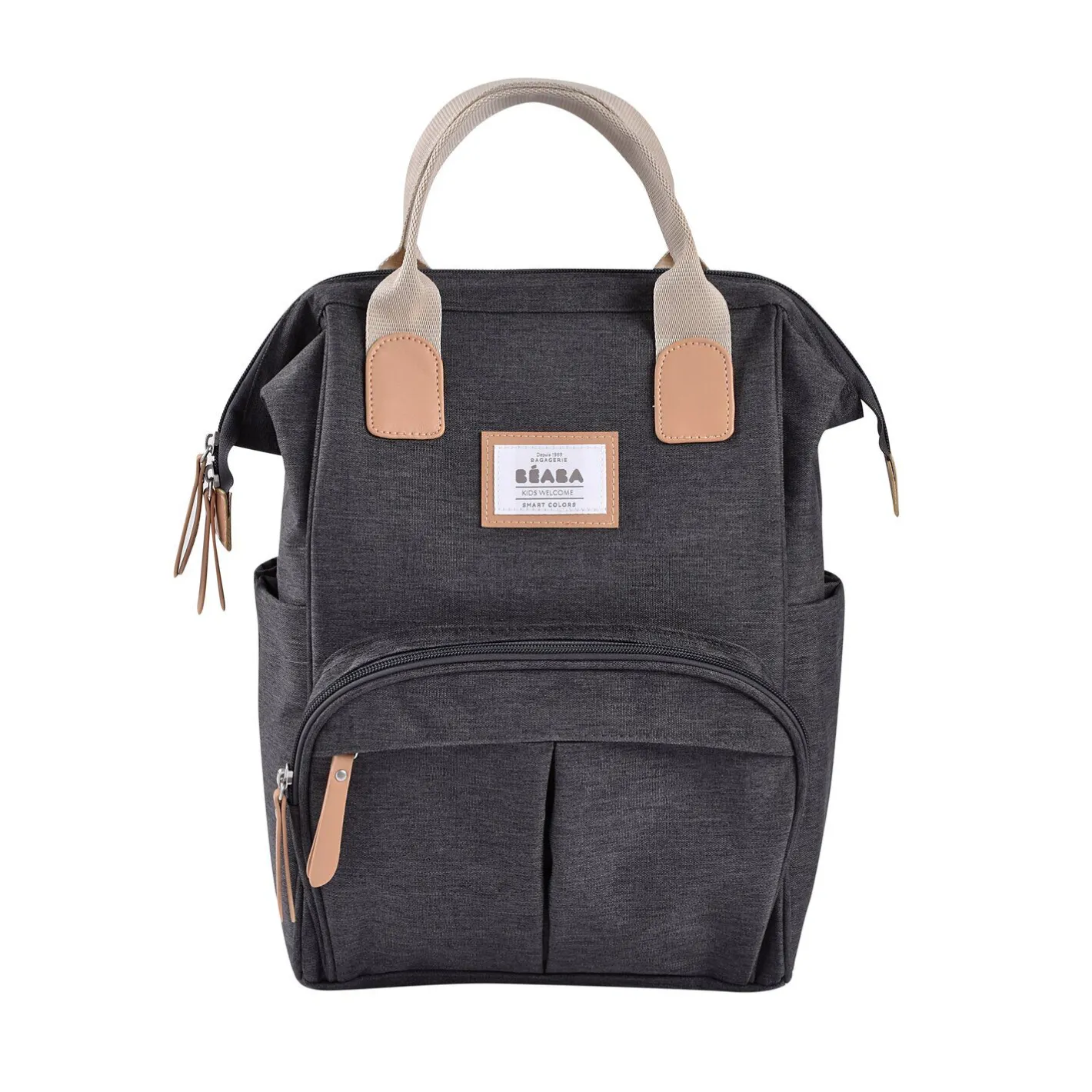 BÉABA Sacs De Voyage|Sacs À Dos À Langer*Sac à langer Wellington Gris Chiné foncé Heathergrey