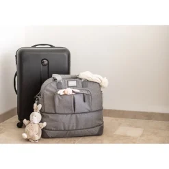 BÉABA Sacs De Voyage|Sacs À Langer*Sac de voyage Amsterdam Gris chiné Tinyclouds