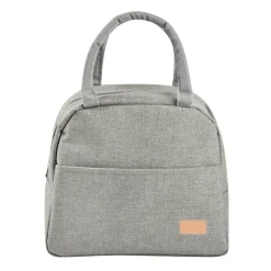BÉABA Goûter Sain|Sacs Isotherme Bébé*Sac repas isotherme Gris chiné Heathergrey