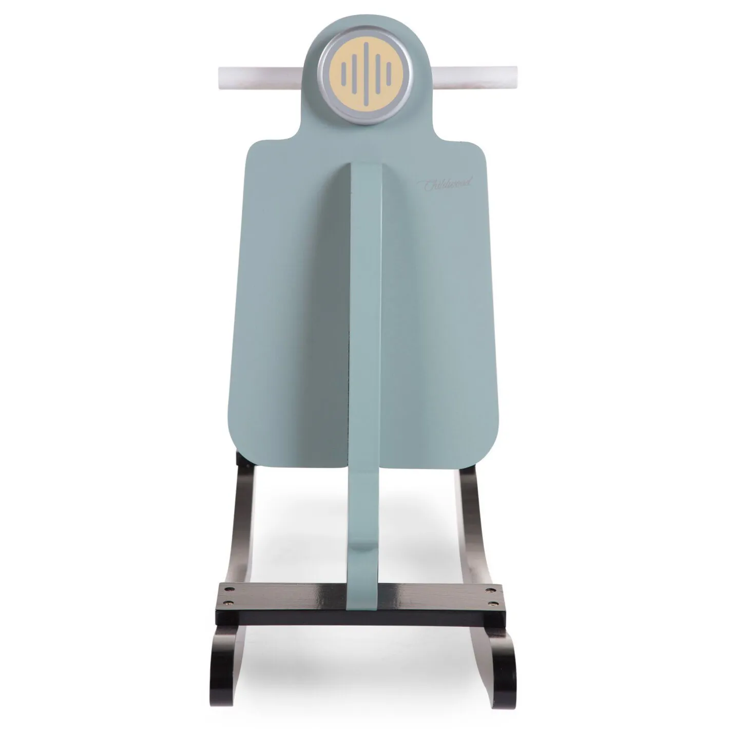 BÉABA Jouets*Scooter A Bascule - MDF - Bleu Menthe Noir