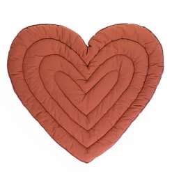 BÉABA Jouets*Tapis d’éveil 120cm Coeur terracotta
