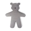 BÉABA Jouets*Tapis D'Éveil Teddy Bear - 150 Cm - Jersey - Gris