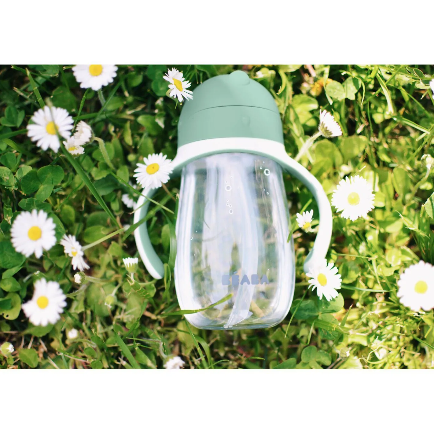 BÉABA Couverts Vaisselle Et Bavoirs|Biberons Et Accessoires*Tasse paille 300ml Vert sauge Windyblue