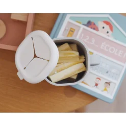 BÉABA Couverts Vaisselle Et Bavoirs*Tasse pick'n snack silicone Gris velours Sagegreen