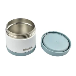 BÉABA Goûter Sain|Pots De Conservation*Thermo-portion inox 500ml Bleu Balticblue