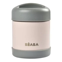 BÉABA Goûter Sain|Pots De Conservation*Thermo-portion inox 300ml Rose clair Lightmist