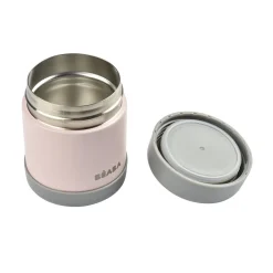 BÉABA Goûter Sain|Pots De Conservation*Thermo-portion inox 300ml Rose clair Lightmist