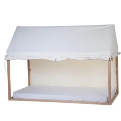 BÉABA Accessoires De Lit|Lits Tipi Et Cabanes*Toile Pour Lit Cabane - 90x200 Cm - Blanc White