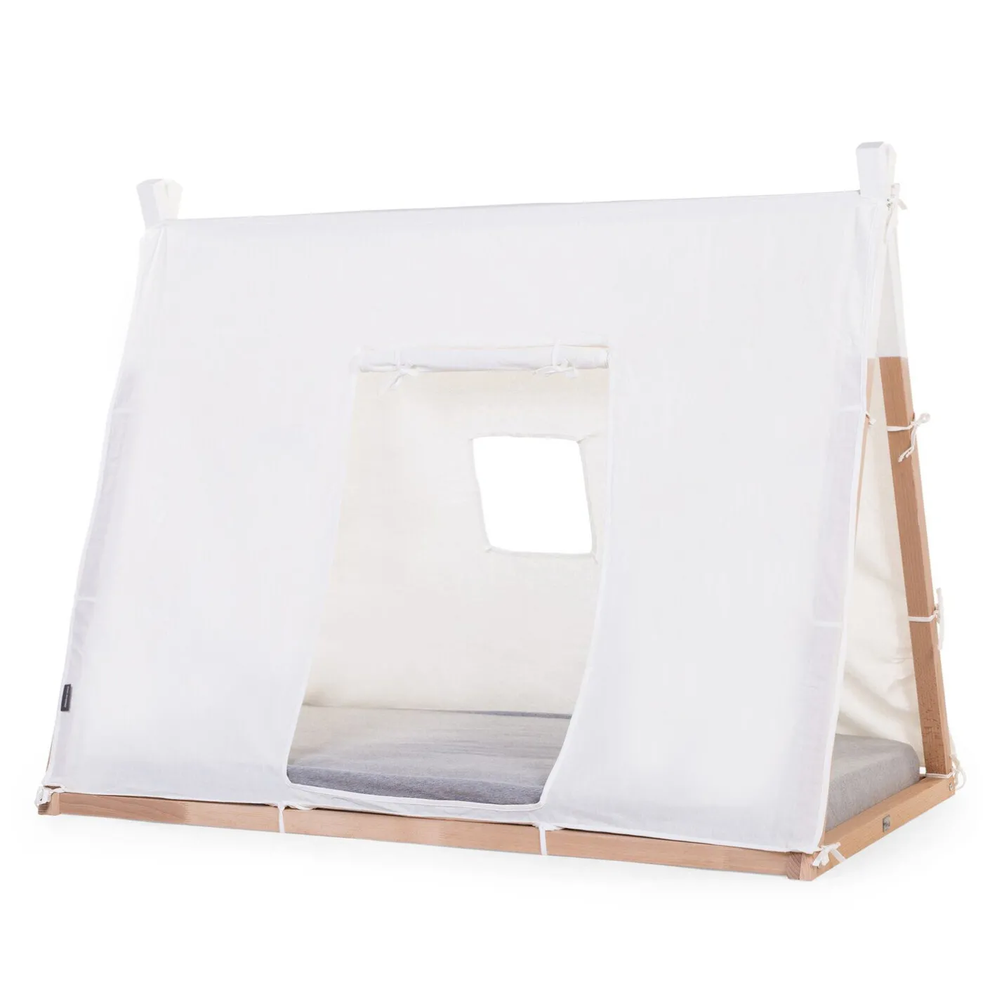 BÉABA Accessoires De Lit|Lits Tipi Et Cabanes*Toile Pour Lit Tipi - 70x140 Cm - Blanc Grey